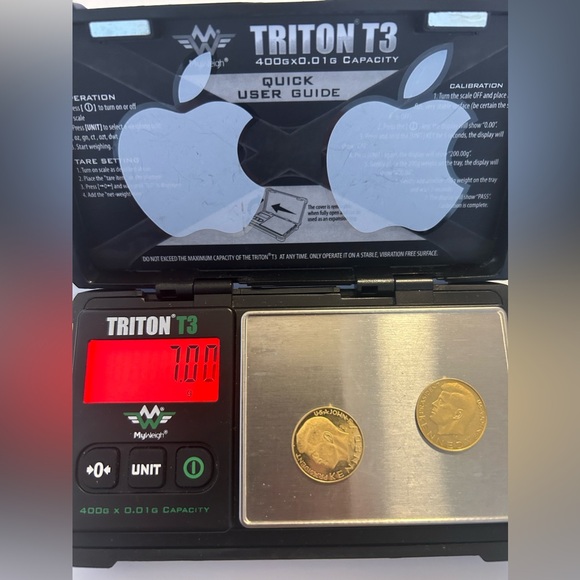 **RARE** 1963 German John F Kennedy 900 21k Proof Gold Medals / Coins {Lot Of 2} - Picture 14 of 14